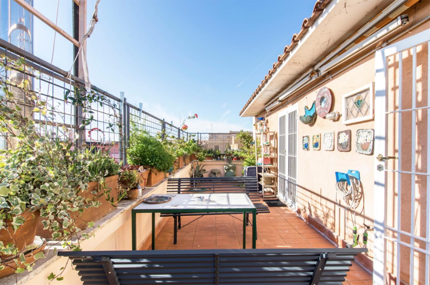 Rosa'S Terrace Roma Panoramic Penthouse Apartment Bagian luar foto